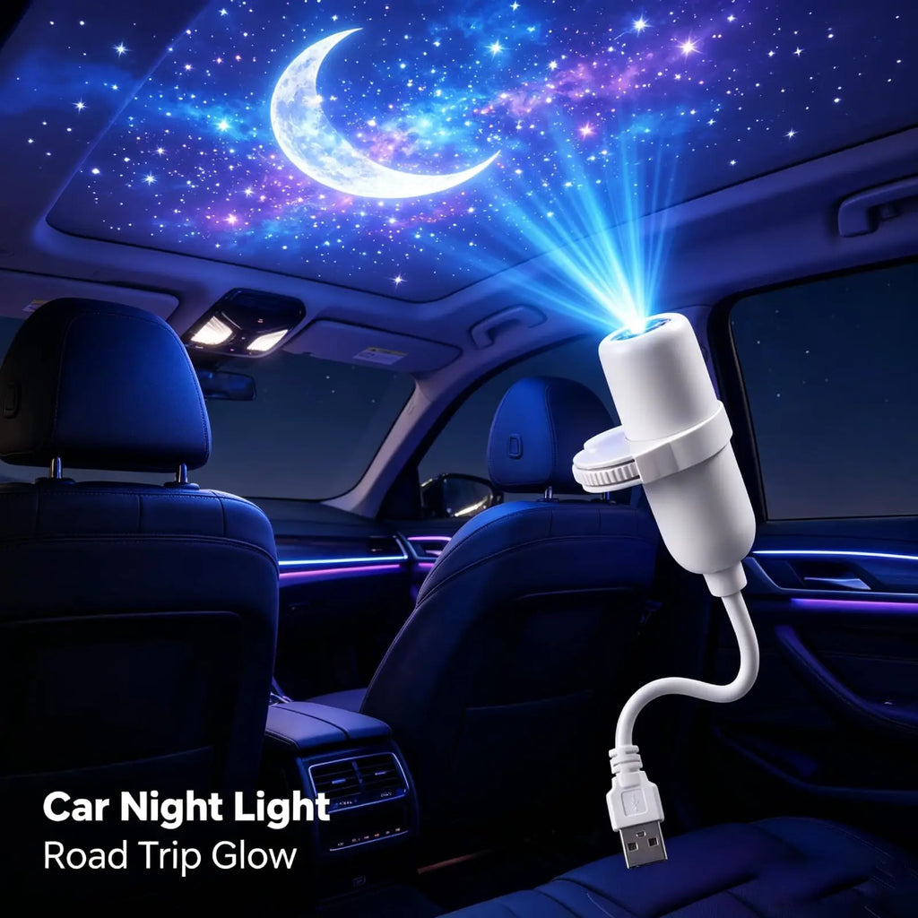 Star Projector Night Light – 360° Rotating Starry Sky Lamp Star Projector Lamp HIP