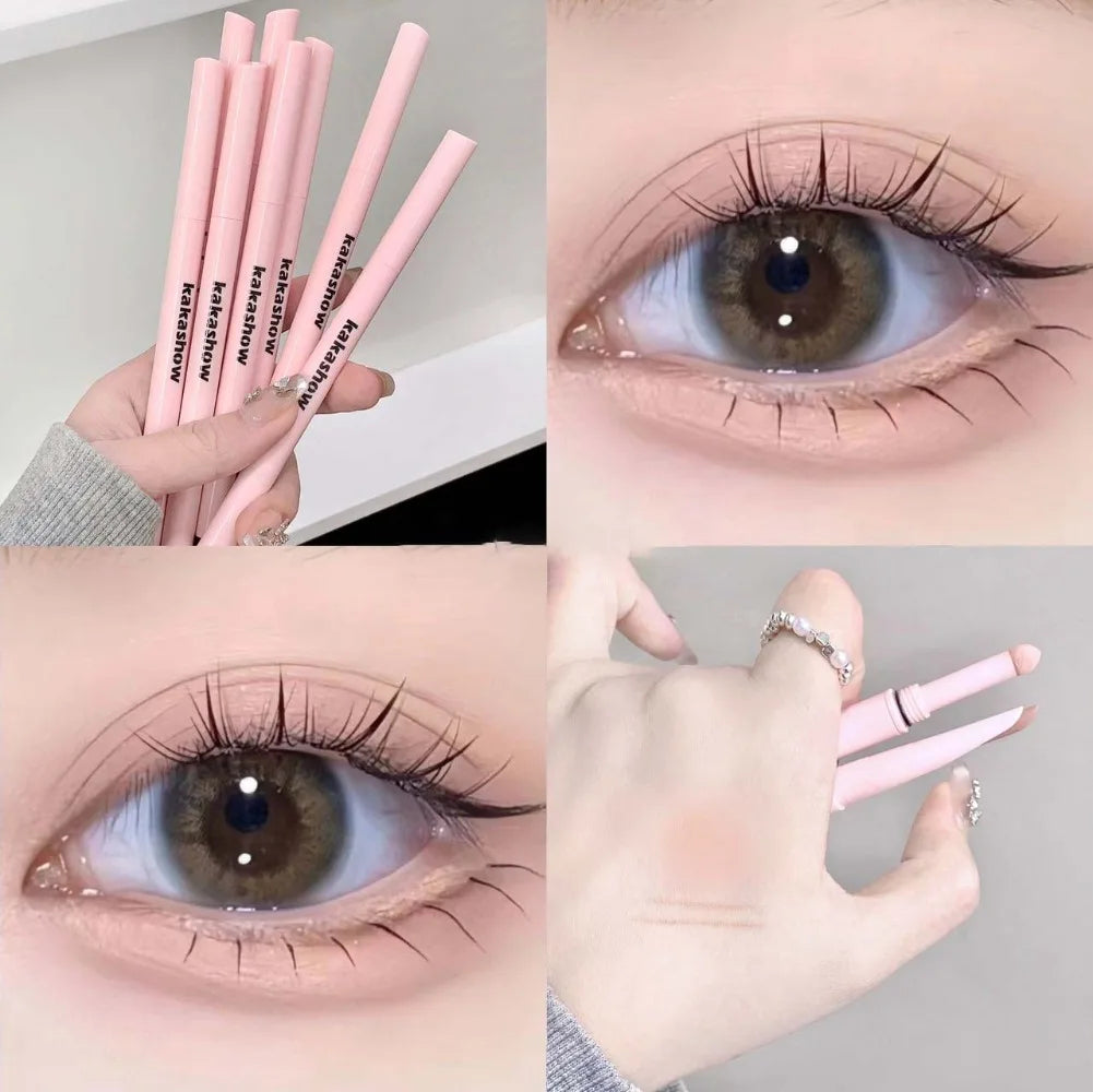 Double-end Lying Silkworm Eyeliner Pencil Diamond Glitter Matte Aegyosal Pen Brightening Cream Shadow Highligher Eye Makeup HIP 01-kakashow