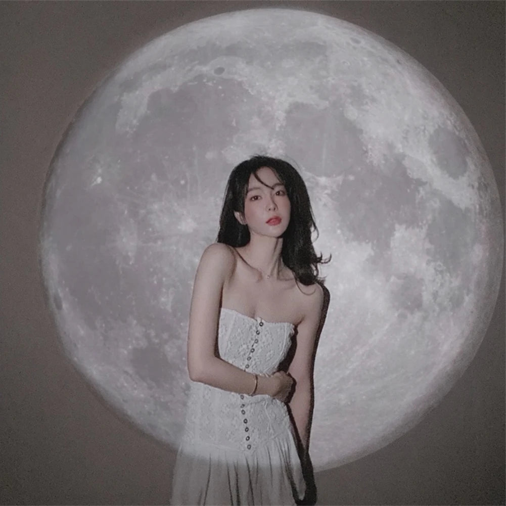 Fantasy Moon Projection Lamp Galaxy Light Background Projector Night Light Photo Prop Wall Lights Party Decoration Bedroom Decor HIP