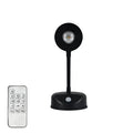 Wireless Motion Sensor LED Night Light USB Rechargeable Wall Lamp Motion Sensor Night Light HIP Black-remote control