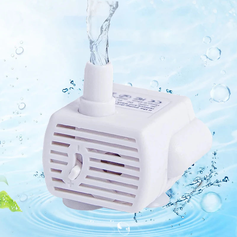 USB Water Pump For Multiple Styles Pet Cat Water Fountain Auto Cat Dog Drinking Fountain Replacement Water Mute Pump Accessories HIP
