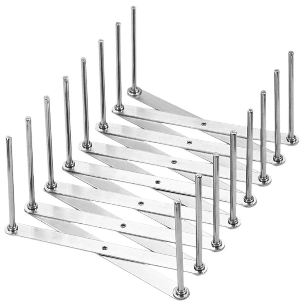 Stainless Steel Foldable Dish Rack Organizer with Drainage Dish Rack Organizer HIP