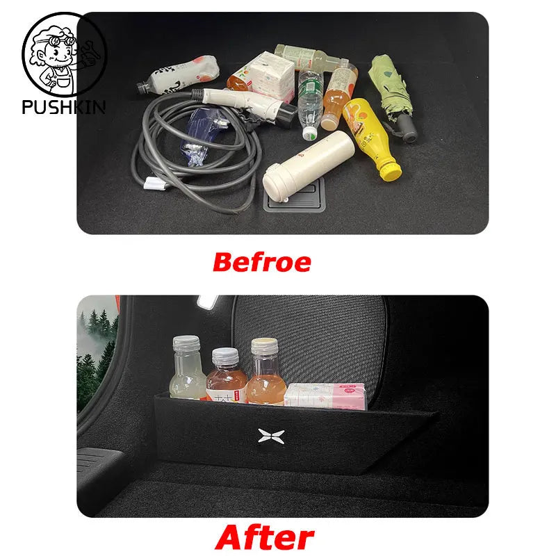 XPeng G6 2024–2026 Rear Trunk Storage Box & Partition Trunk Storage Organizer HIP