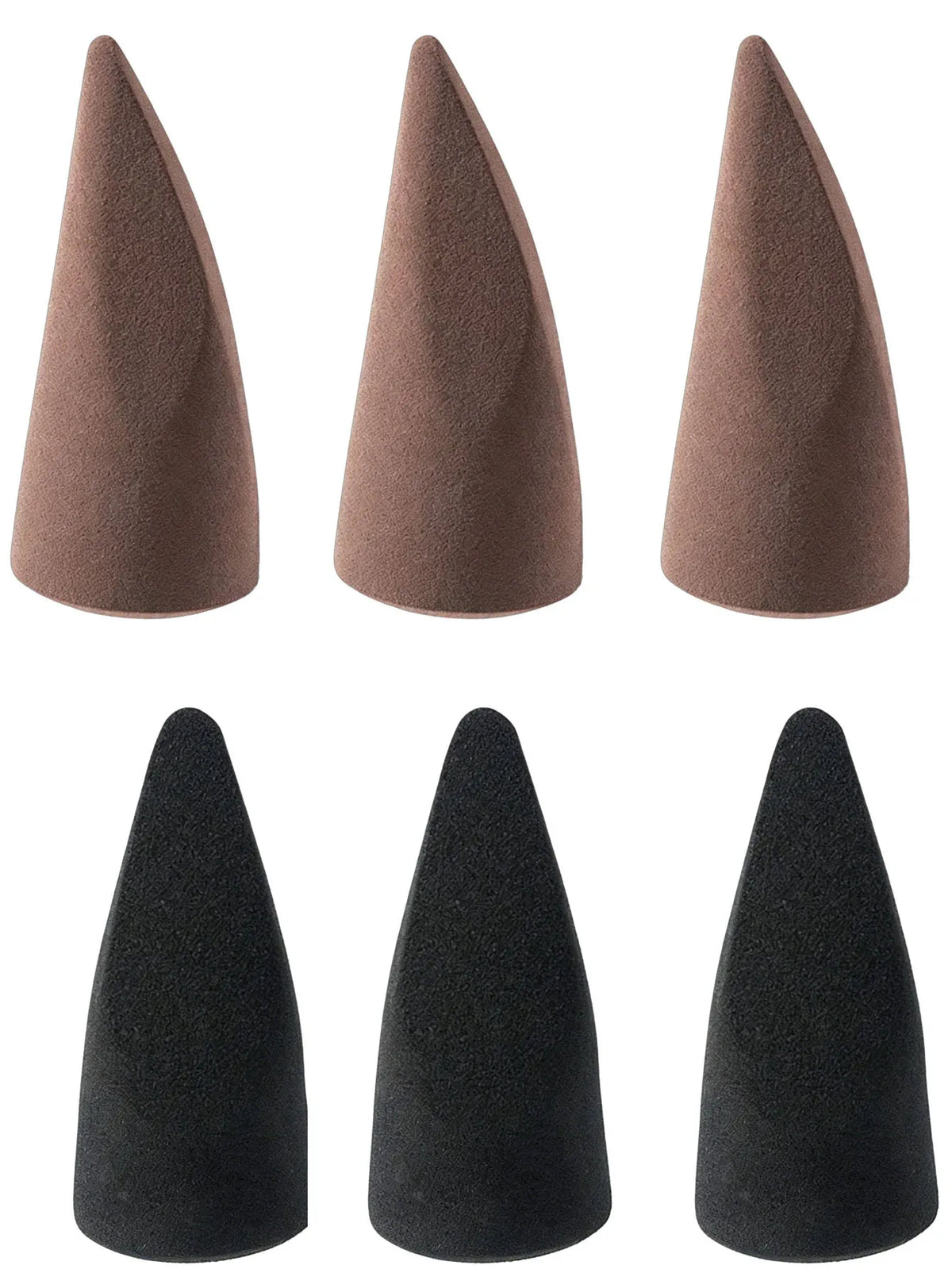 Latex-Free Bevel Cone Makeup Blending Sponge Set | HIP Makeup Blending Sponge HIP 6pcs Mix