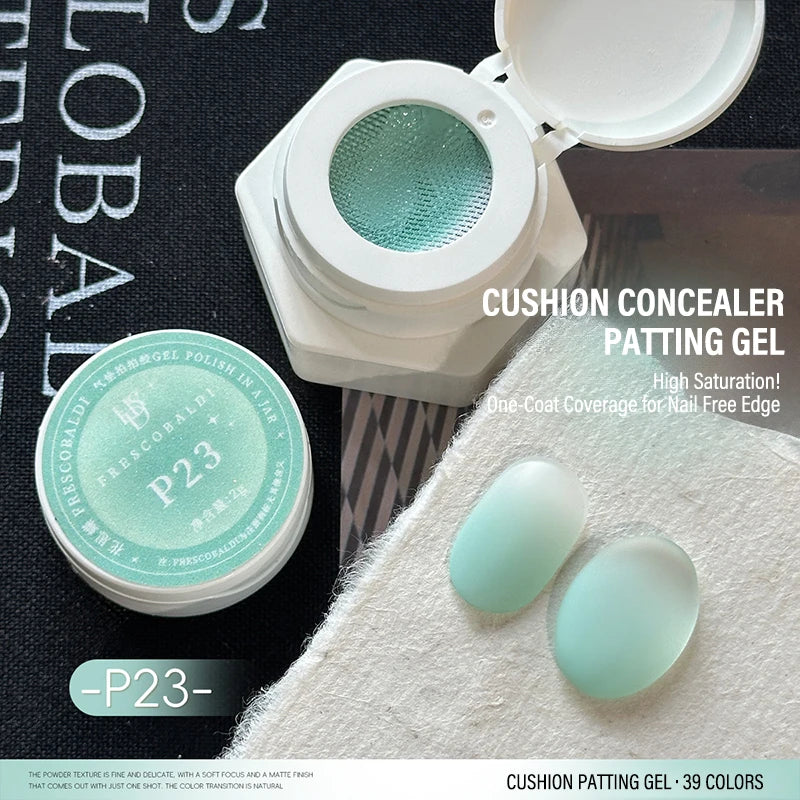 39-Color Air Cushion Patting Gel – Gradient Blush Nail Art