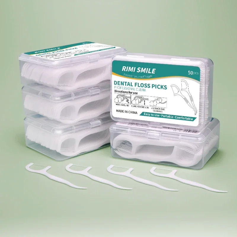 RUZOFO Dental Floss Picks 50–1000 Pack | Oral Care Dental Floss Picks HIP