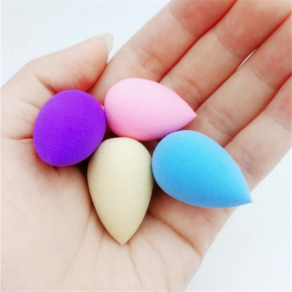 6pcs Mini Makeup Sponge Puff Beauty Powder Sponge for Makeup Concealer Liquid Foundation Face Cosmetic Puff Make Up Sponge HIP
