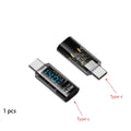 140W USB-C Adapter 40Gbps LED Display | PD3.0 Type-C Connector USB-C Adapter HIP Black-1