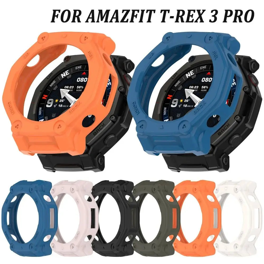 TPU Protective Case for Amazfit T-Rex 3 Pro 48MM | Anti-Scratch Smartwatch Protective Case HIP