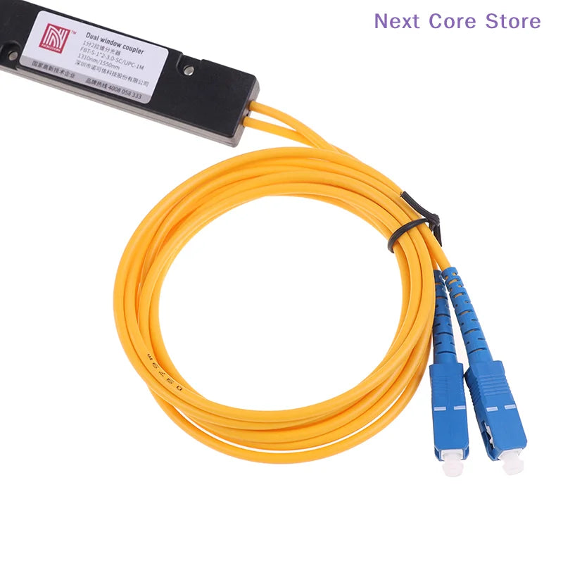 APC/UPC 1x2 PLC Singlemode Fiber Optic Splitter Fiber Optic Splitter HIP