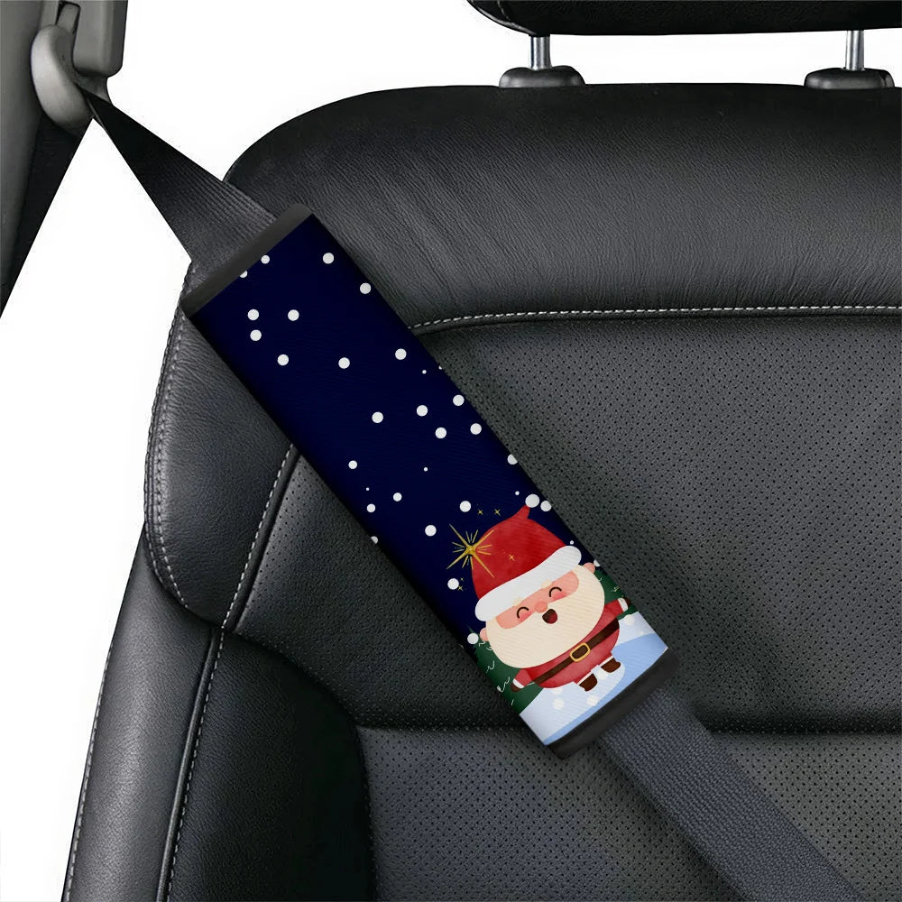 Christmas Santa Seat Belt Shoulder Pad Covers – Set of 2 Seat Belt Cover HIP