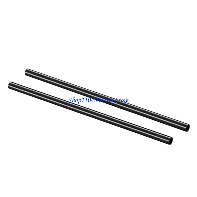 15mm Aluminum Camera Rods M12 Thread for Follow Focus – 2pcs Camera Rig Rods HIP