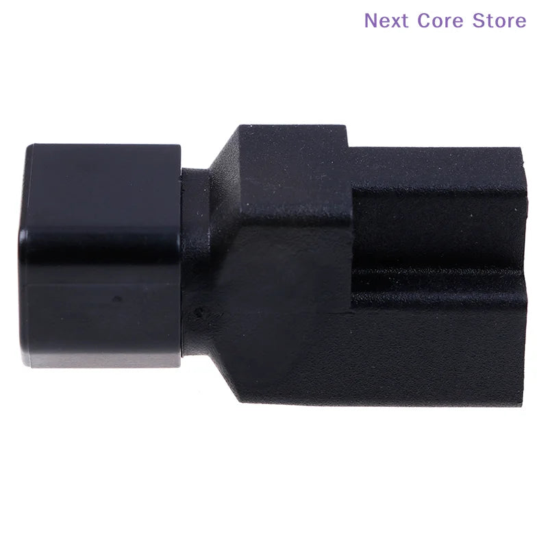 C14 to NEMA 5-15R Power Adapter – IEC Male to US Female Power Plug Adapter HIP