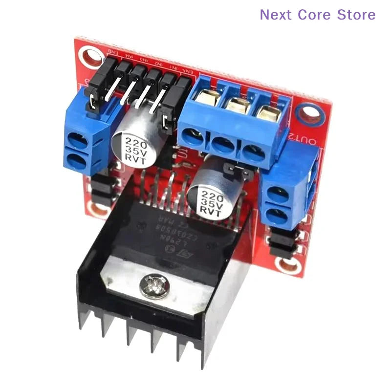 L298N Motor Driver Board – DC & Stepper Motor Module Motor Driver Module HIP