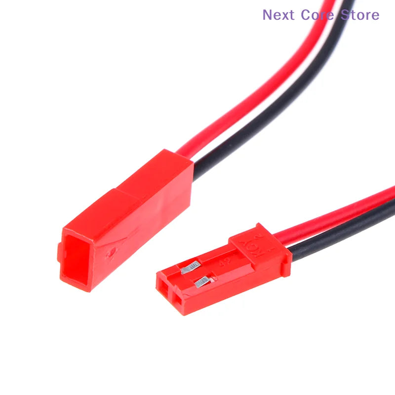 20Pcs 2-Pin JST SM Male & Female Wire Connectors 22 AWG Wire Connector Set HIP
