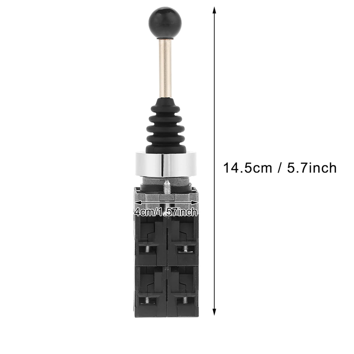Joystick Controllers Spring Return 4 Position Joy Stick Control Replacement Black Joystick 4 Position HIP