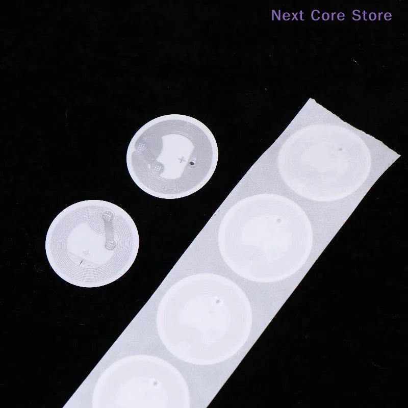 10-Pack NTAG215 NFC Sticker Tags 13.56MHz RFID Labels NFC RFID Sticker Tags HIP
