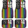Rainbow Pride Car Floor Mats – 4-Piece Anti-Slip Set Car Floor Mats HIP 1