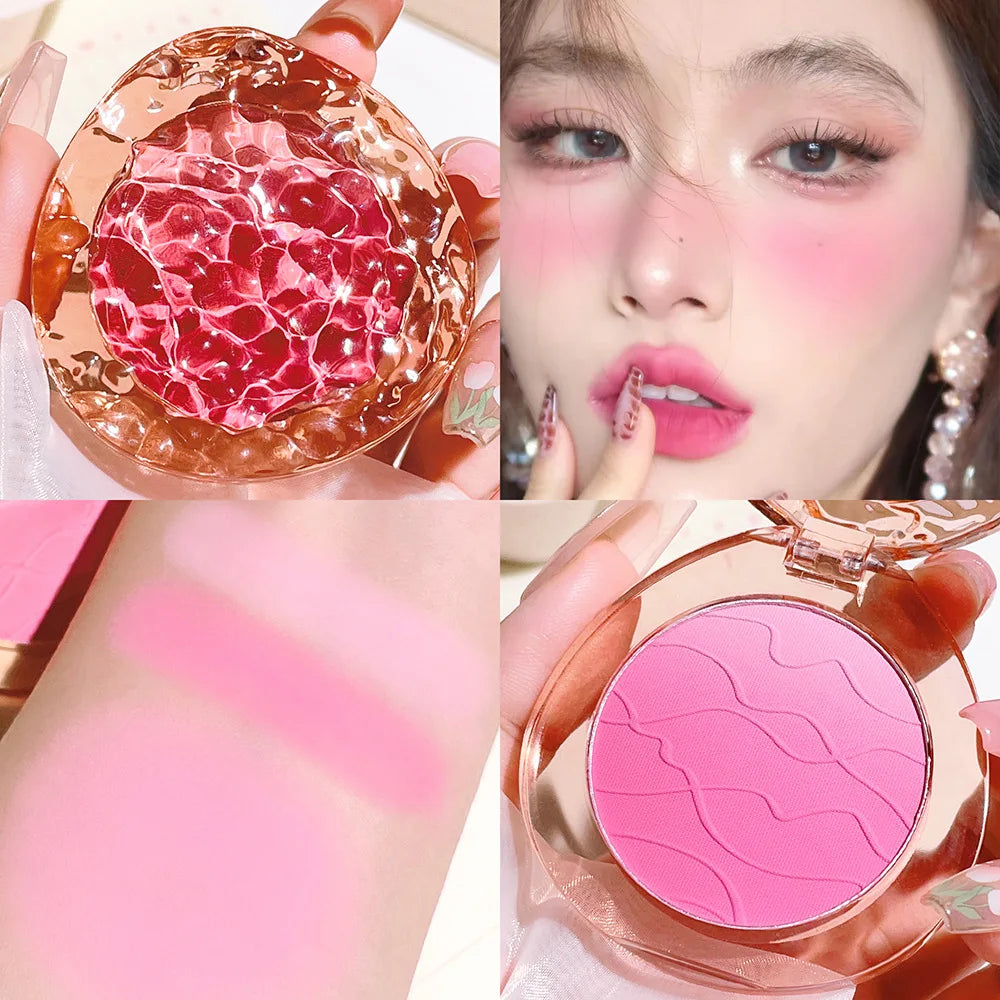 HISYI Gradient Matte Blush – Natural Daily Nude Makeup Powder Blush HIP