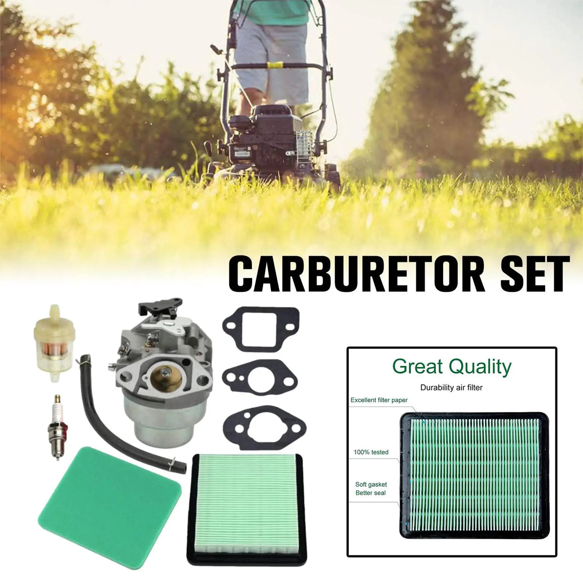 Carburetor Suitable For Honda GCV135 GCV160 GC135 GC160 Engine Carburetor Fuel Supply System Engine Motorcycle Repair Kit HIP