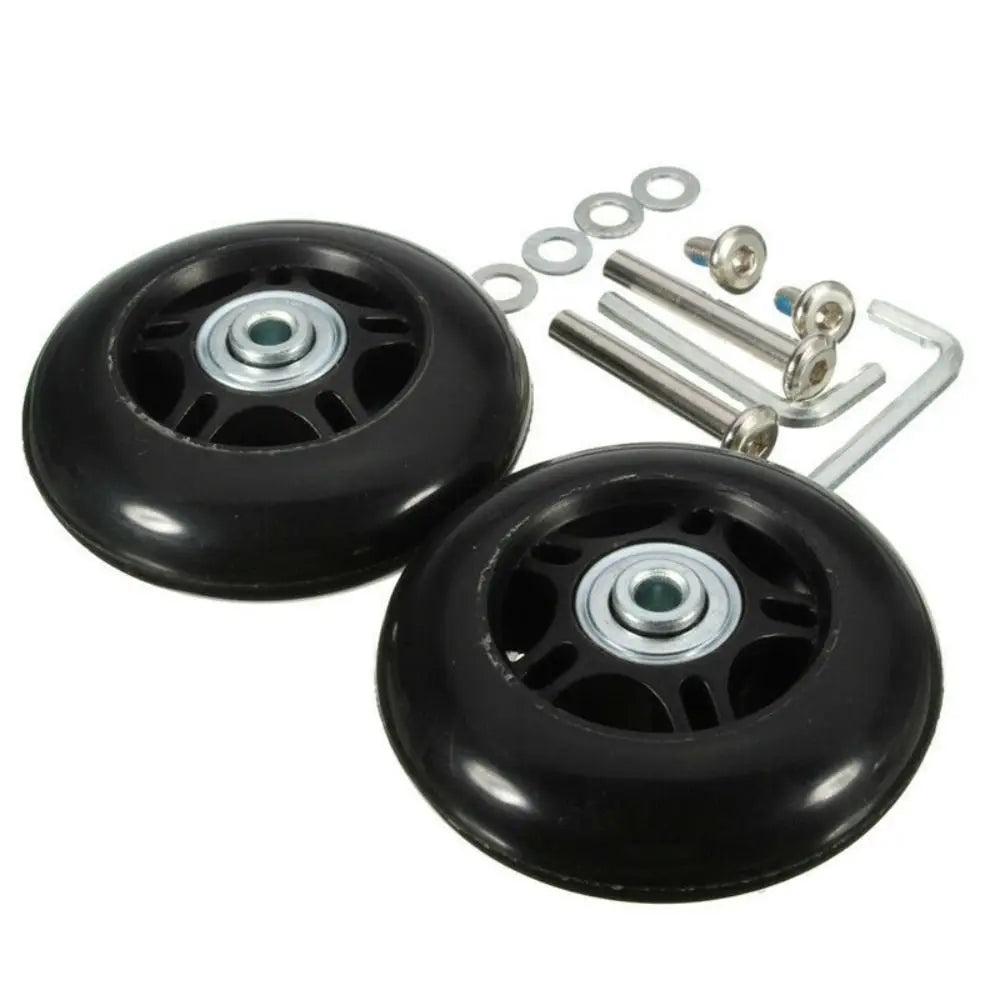 Silent Luggage Wheel Replacement Kit – 40mm to 70mm Sizes Luggage Wheel Repair Kit HIP