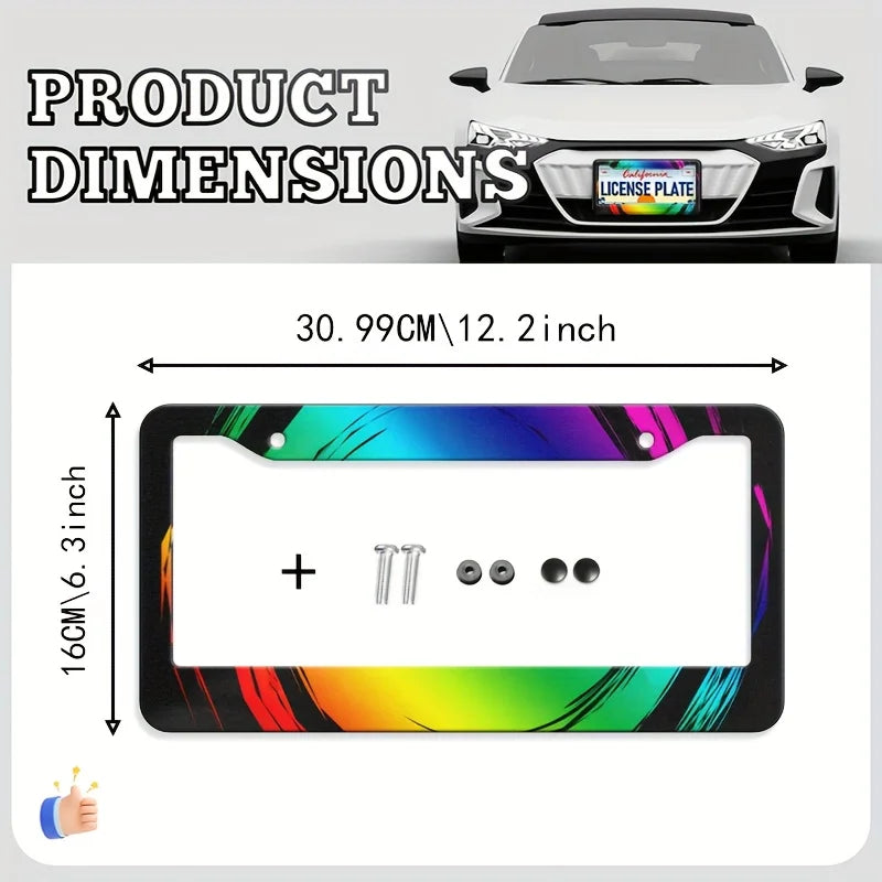 HIP Waterproof Car License Plate Frame – Durable & Stylish License Plate Frame HIP