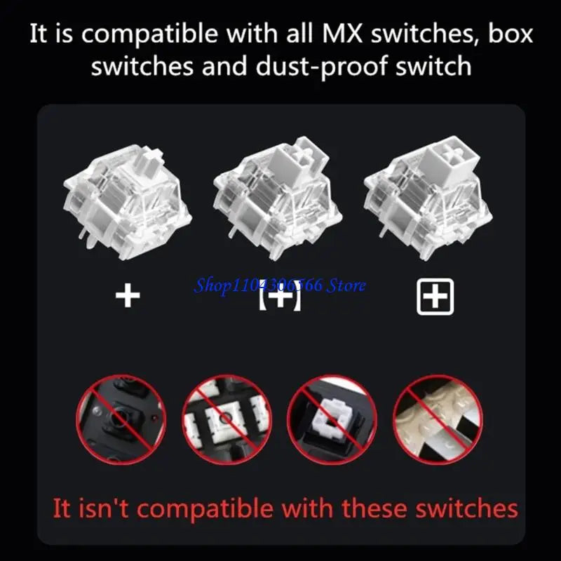 Resin OEM R4 Keycap – Silver Foil Clear Mechanical Keyboard Artisan Keycap HIP
