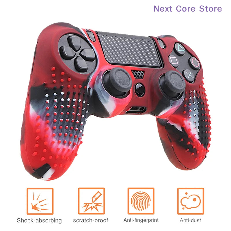 Silicone Grip Cover Case for PS4 Controller – Slim & Pro Controller Silicone Case HIP