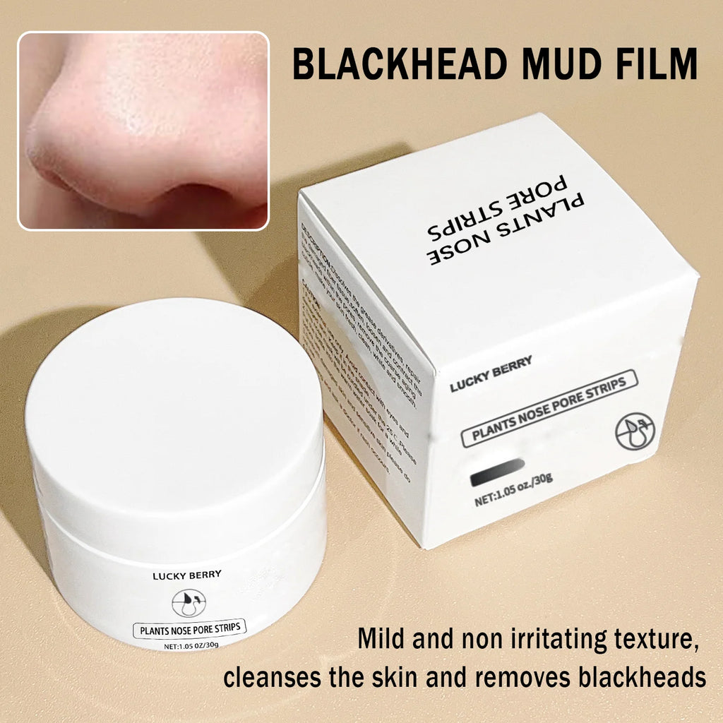 Milky Mud Face Mask – Deep Pore Cleansing & Blackhead Care Clay Face Mask HIP Nasal membrane