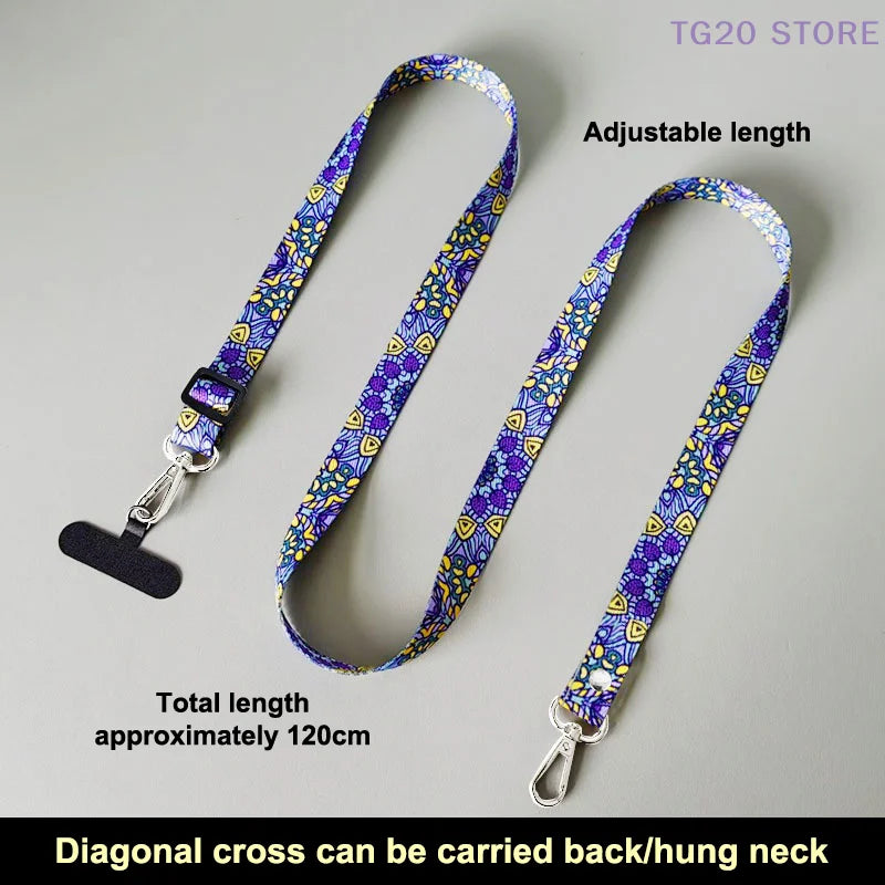 Adjustable Phone Lanyard Crossbody Neck Strap – Universal Fit Phone Lanyard Strap HIP