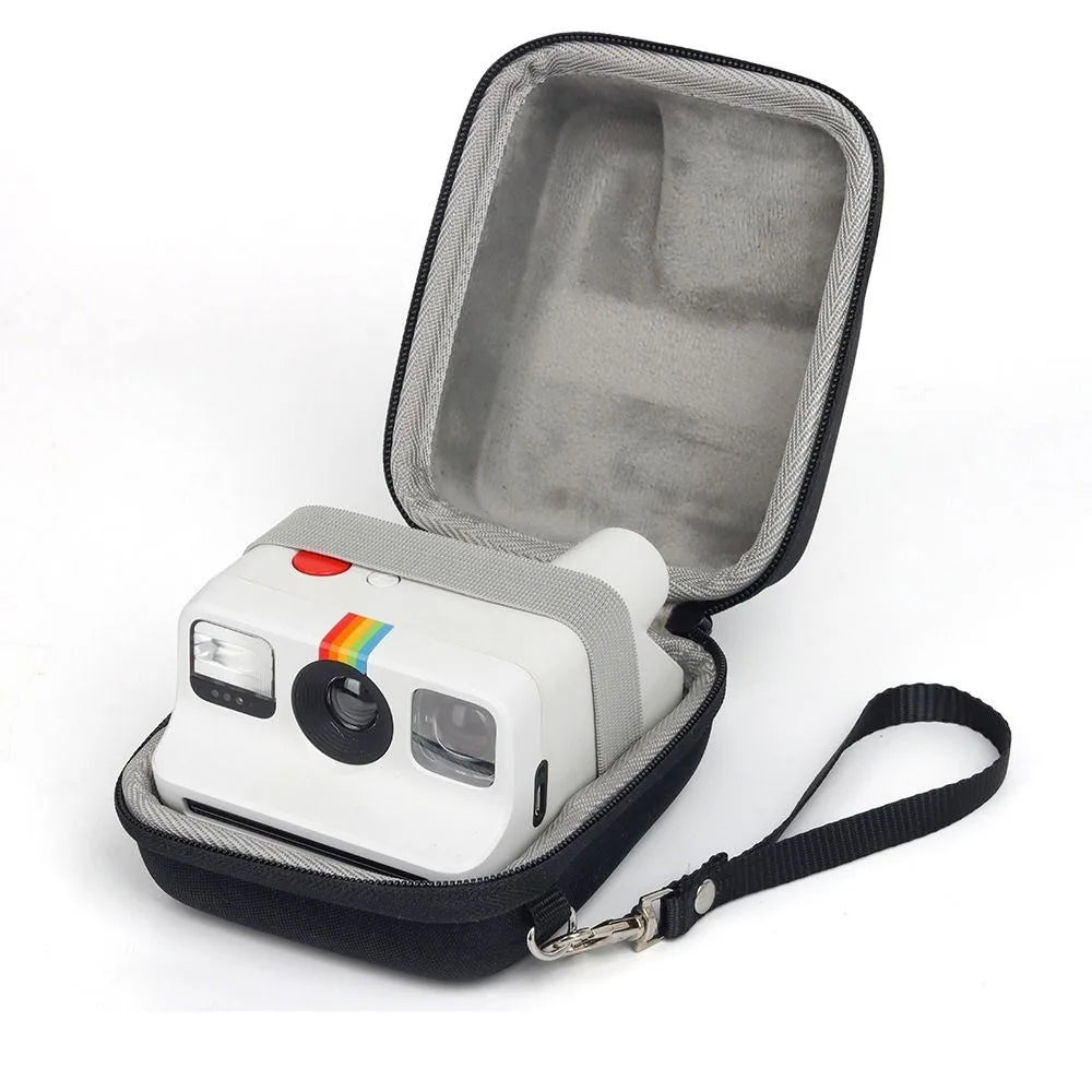 EVA Hard Shockproof Instant Camera Case with Lanyard – Polaroid Go Camera Carrying Case HIP