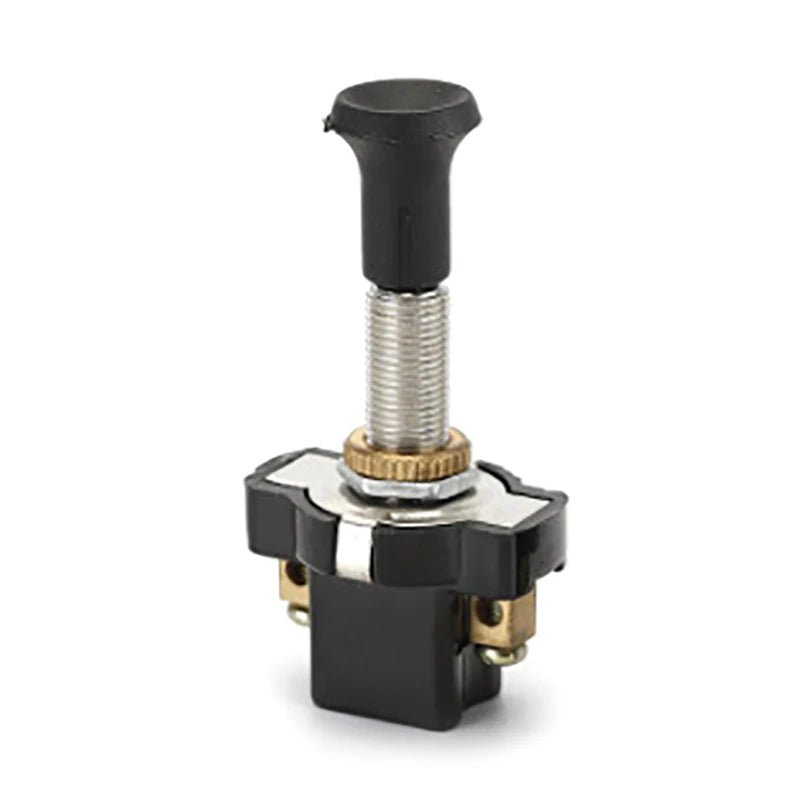 12V Push Pull On/Off Switch – 13mm & 20mm Screw Terminals Push Pull Switch HIP Black-2
