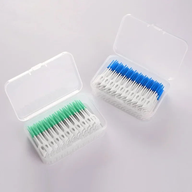 RUZOFO Soft Silicone Interdental Brushes – 40/120 Pack Interdental Brush HIP