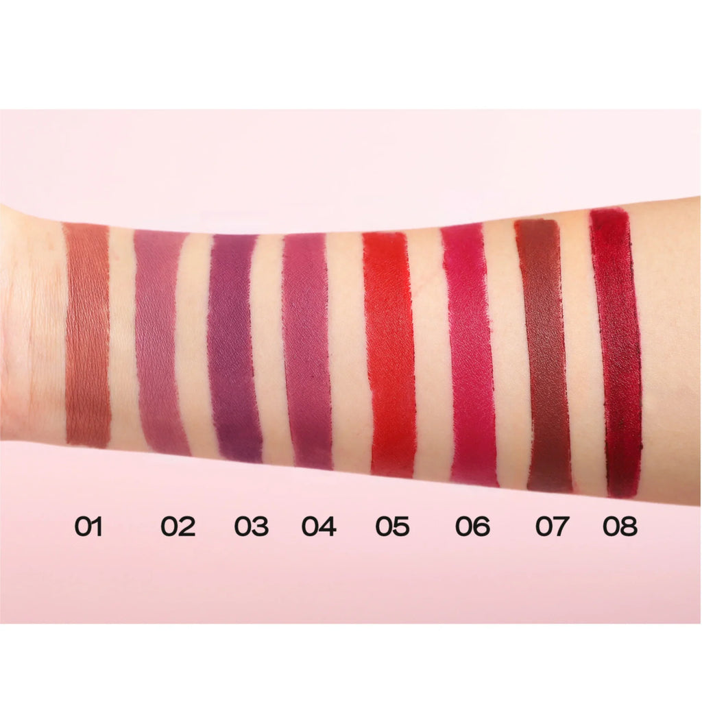 Handaiyan 8-Pc Velvet Matte Lipstick Gift Set | Long-Lasting Matte Lipstick Set HIP