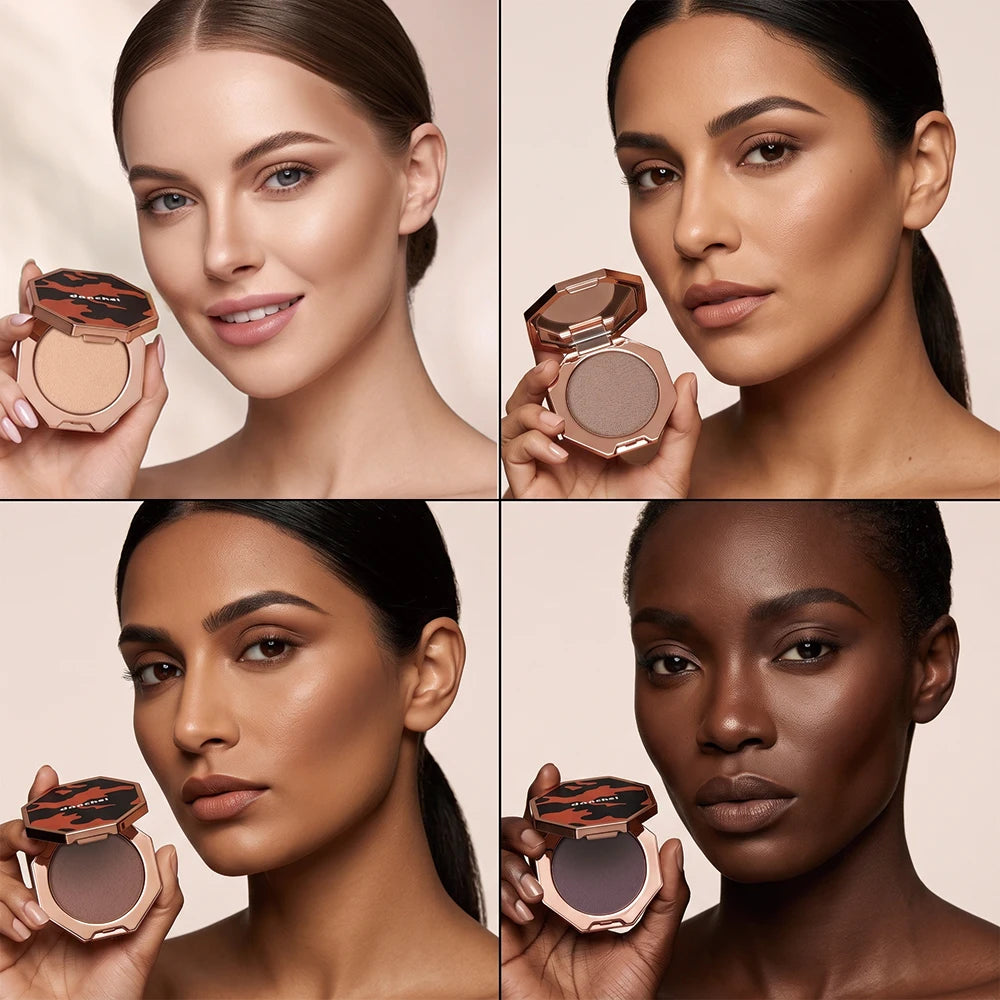 8 Colors Mousse Bronzer Contour Cream Natural Soft Focus Skin Smoothing 3D Contour Waterproof Sweat Proof Resists Transfer Face HIP
