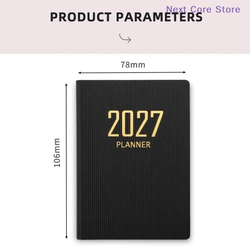 2027 Mini Pocket Planner – Weekly Monthly Agenda Diary Book Pocket Agenda Planner HIP