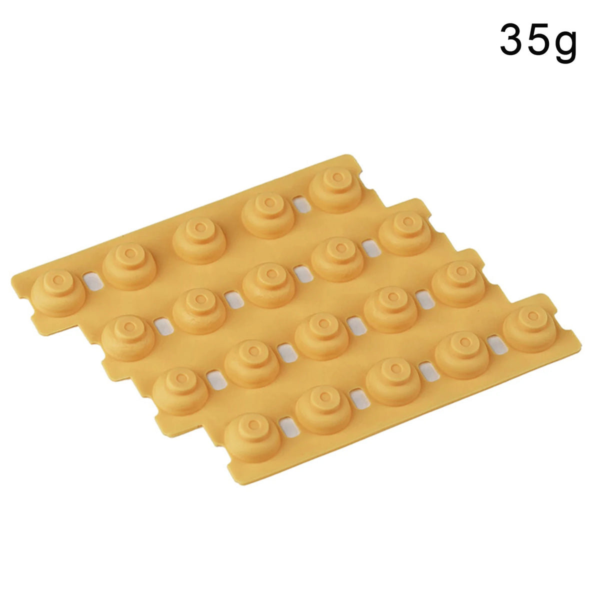 Silicone Rubber Domes for HHKB Topre Leopold – 25/35/45/55/65g Keyboard Rubber Domes HIP Yellow