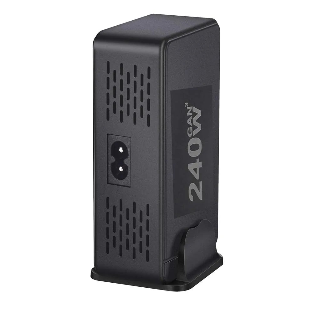 268W 8-Port USB-C PD & QC Fast Charging Dock | Multi-Device Multi-Port Charging Dock HIP