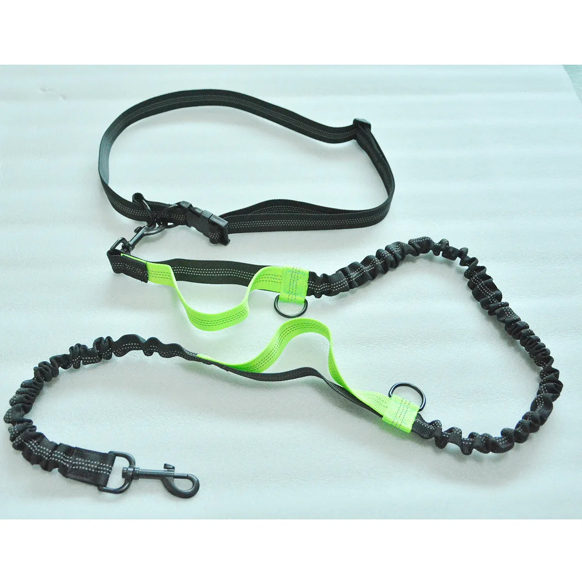 Double Elastic Reflective Running Leash Portable Retractable Dog Leash Dog Chain Leash Pet Supplies Wholesale HIP green China Mainland