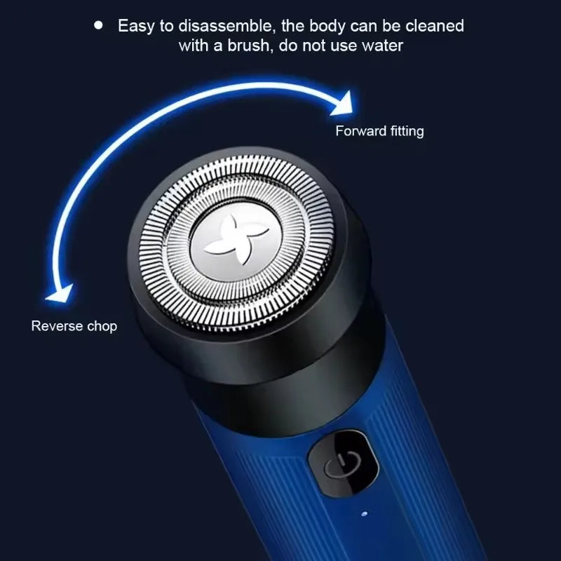 Portable Mini Rechargeable Electric Shaver – Fast Charging Electric Shaver HIP