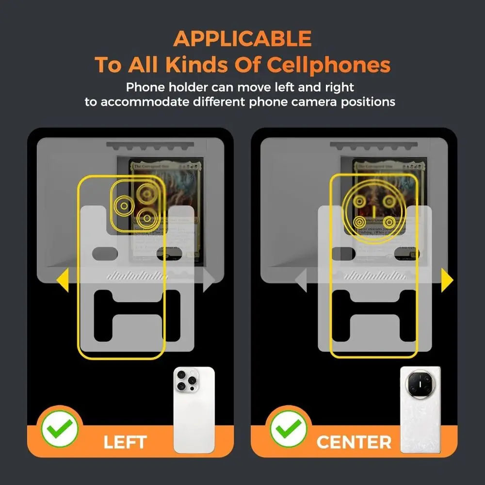 MTG & TCG Card Scanner Scanstand – 3D Printed Universal Holder Card Scanner Stand HIP