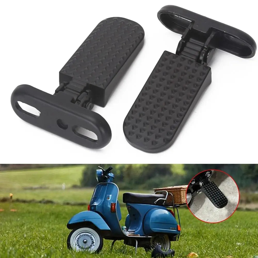 Foldable Bike Rear Foot Pegs – Quick Release Aluminium Alloy Bicycle Foot Pegs HIP