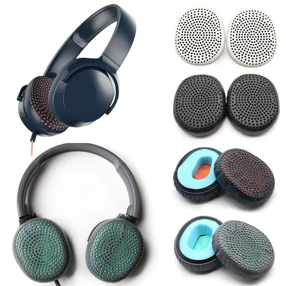 Leather Replacement Ear Pads for Skullcandy Riff Wireless Headphone Ear Pads HIP