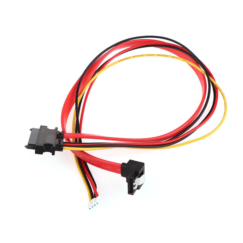2-in-1 SATA Data + 4Pin Power Combo Cable 7+15 Pin 20/40cm SATA Combo Cable HIP 40cm