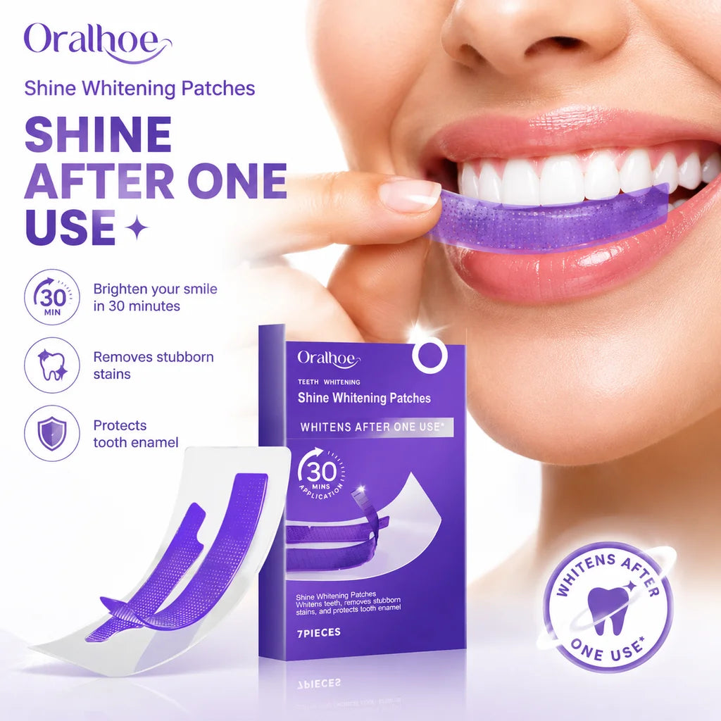 Teeth Whitening Strips – Gentle Stain Removal, 7 Pairs Teeth Whitening Strips HIP