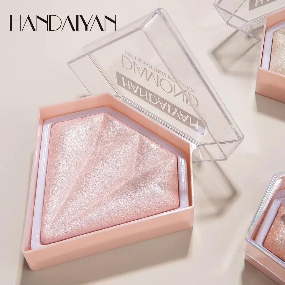 Handaiyan 5-Color Diamond Shimmer Highlighter & Contour Palette Highlighter Palette HIP