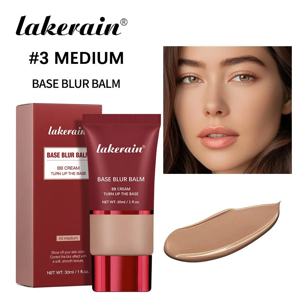 Soft Matte Foundation Light Natural BB Cream Concealer Moisturizing Face Brighten Makeup Base Long-lasting Coverage Cosmetic HIP 03