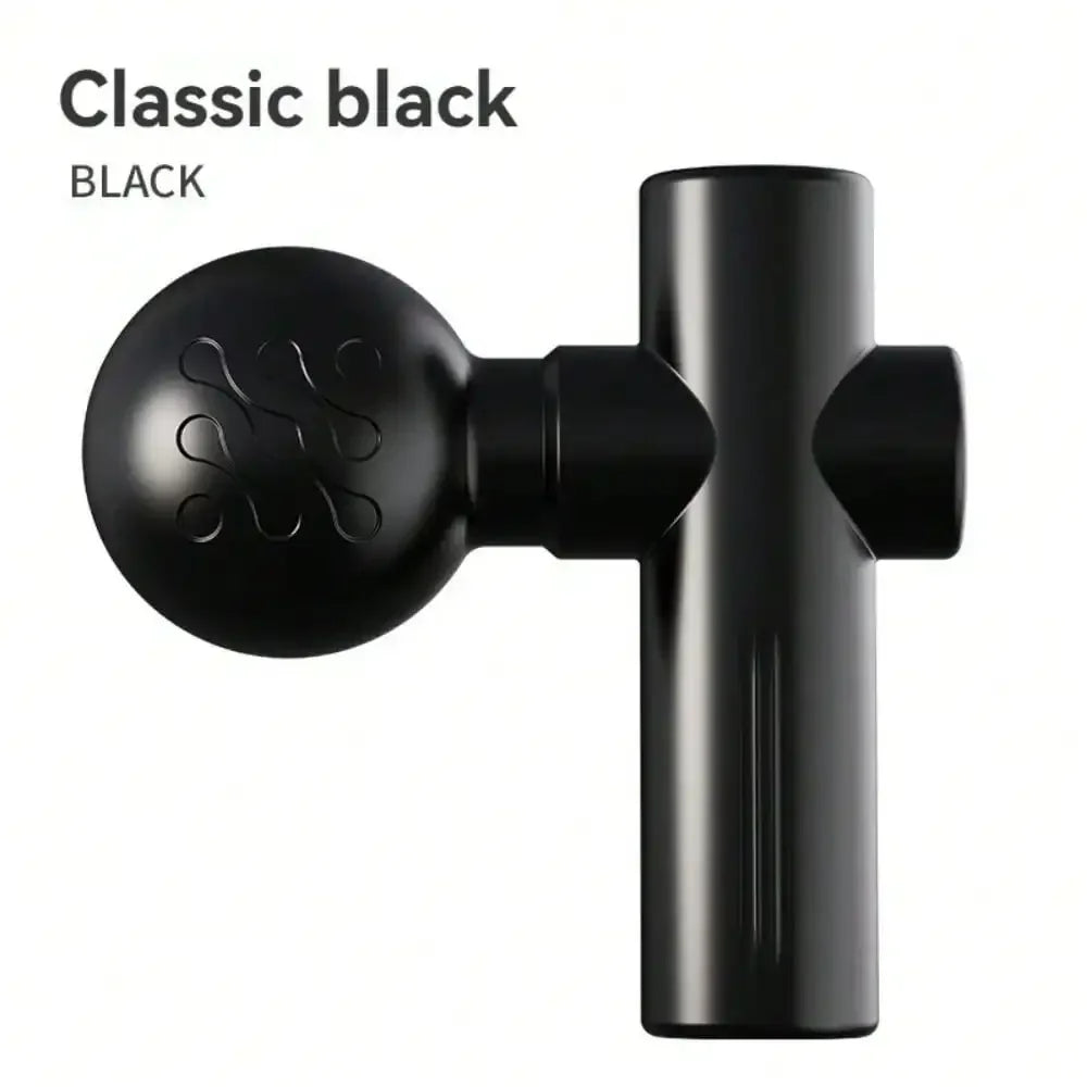 Mini Portable Massage Gun – Fascia & Muscle Relaxation Device Mini Massage Gun HIP black No plug