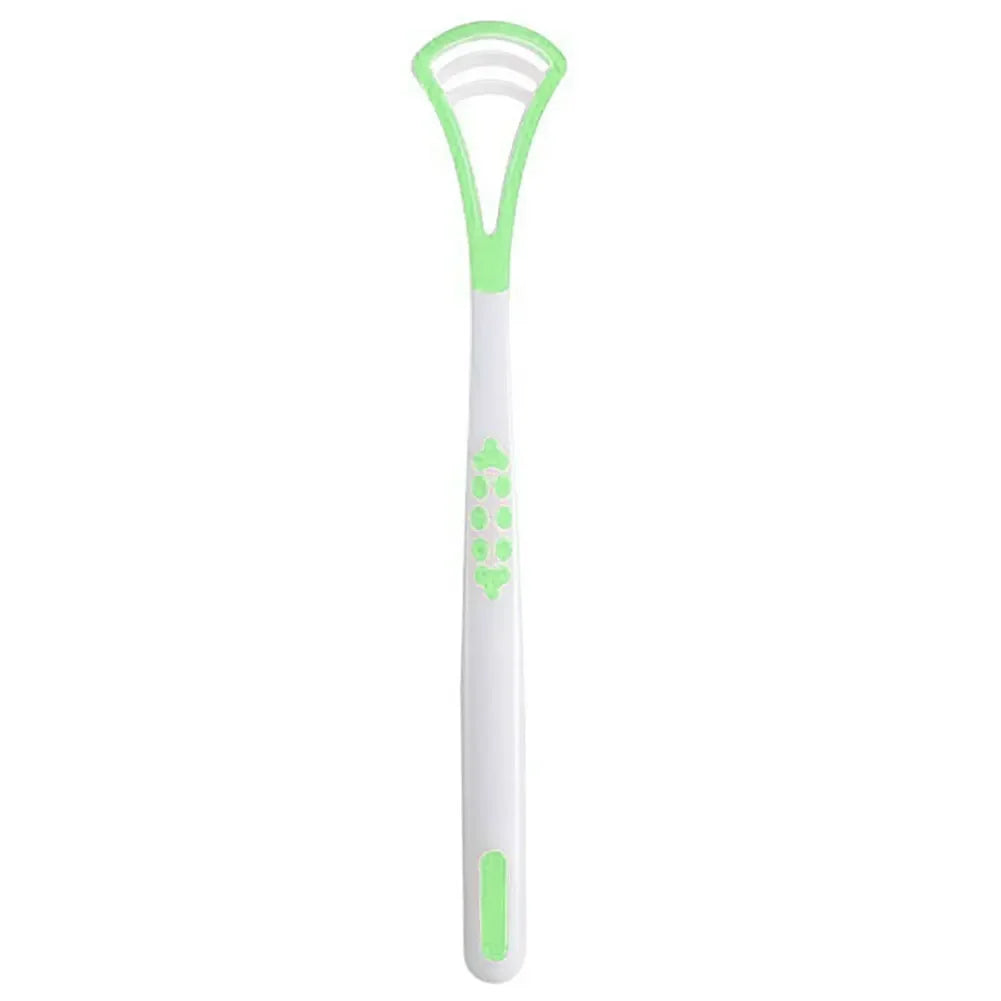 RUZOFO Reusable Tongue Scraper Cleaner for Adults Tongue Scraper HIP C786-Green 1pcs