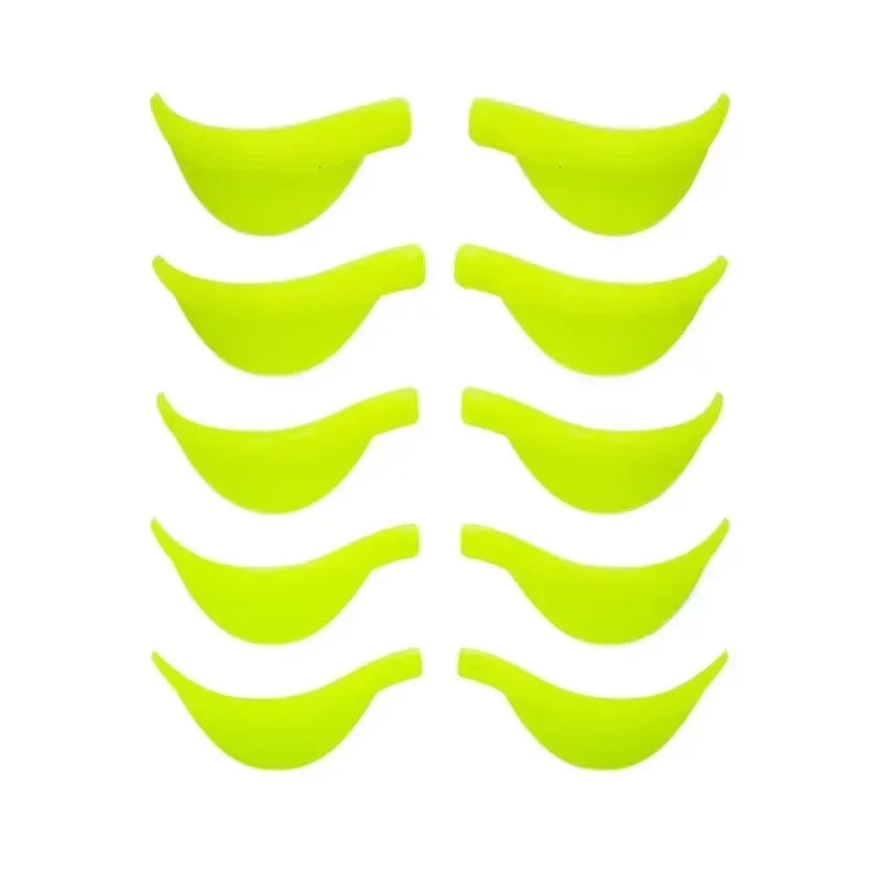 Reusable Silicone Lash Lift Shield Pads – 5/7/14 Pairs Lash Lift Shield Pads HIP C780-Green 5Pairs